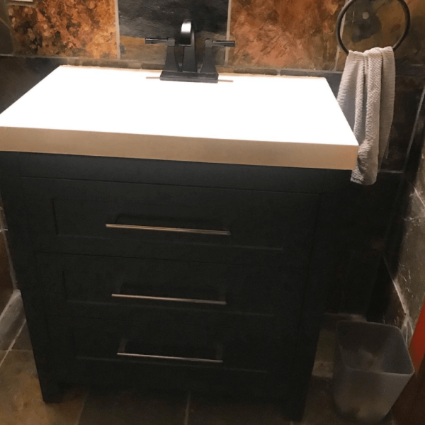 vanity faucet  parksville plumbers