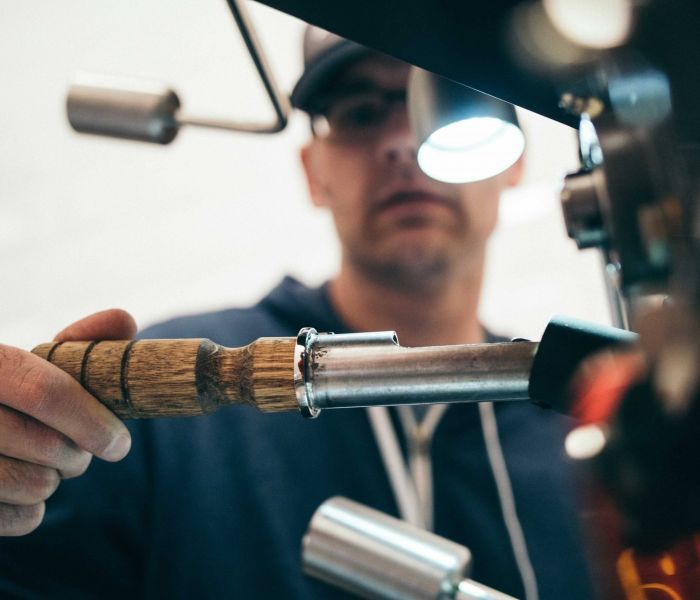 working plumber