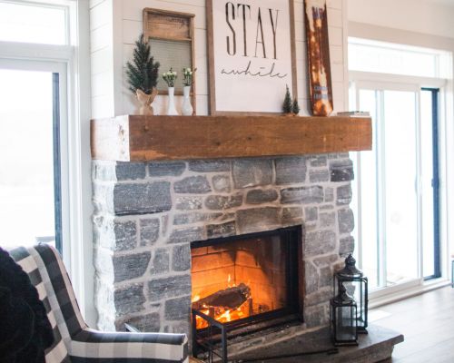 fireplace photo Nanaimo heating